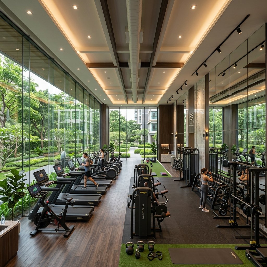 Fully Equipped Gym at Brigade Belvedere