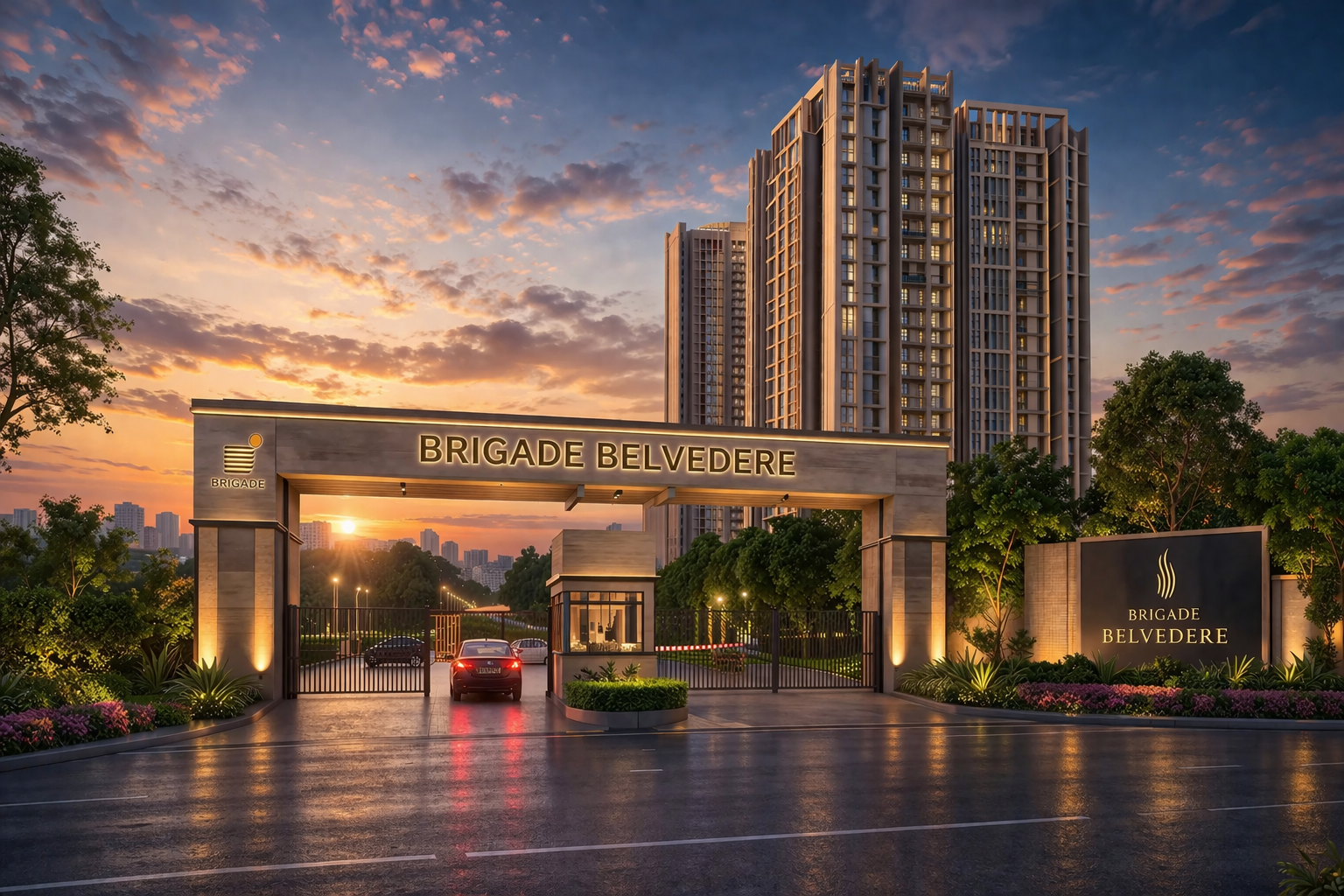 Brigade Belvedere — Gated Community Layout